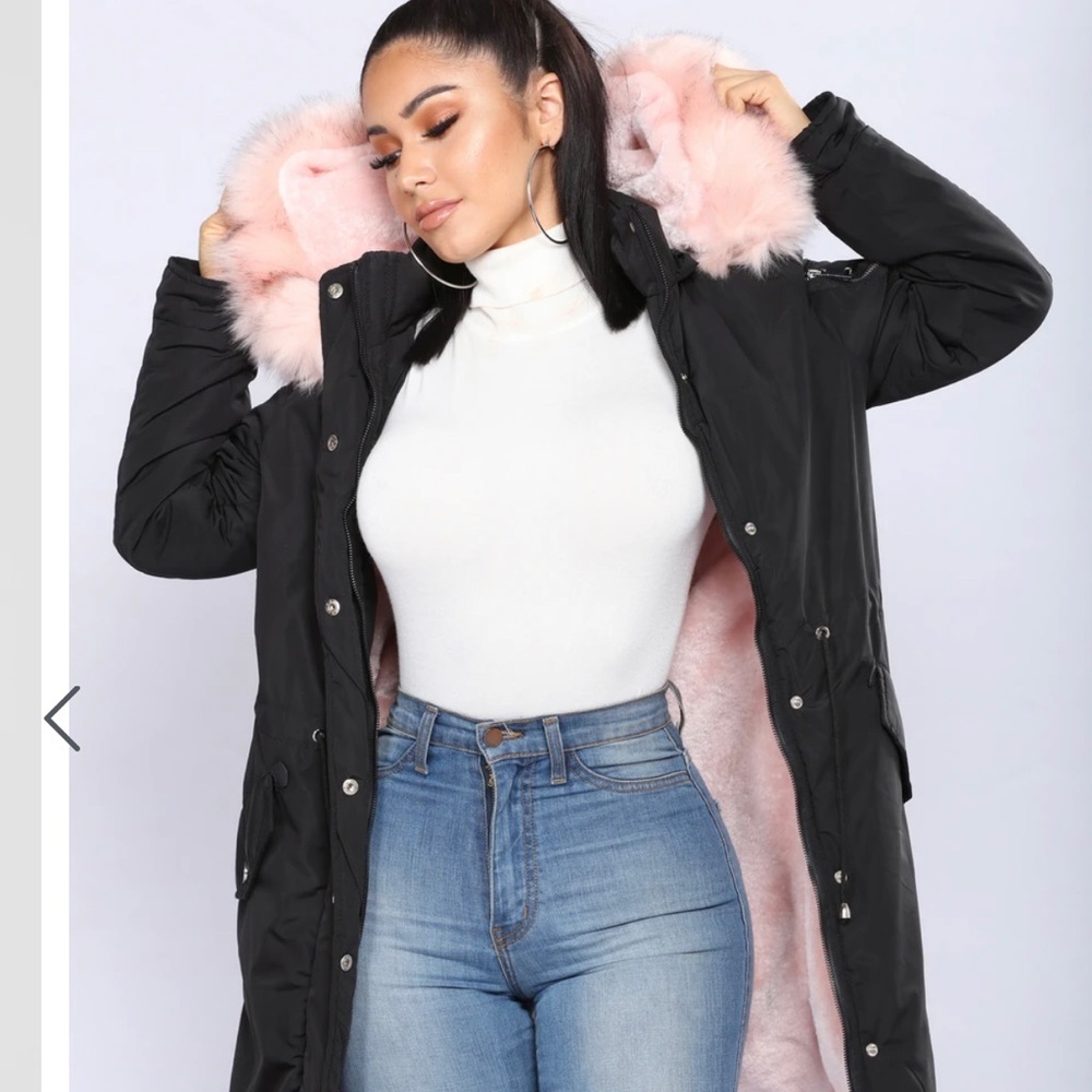 Fashion Nova “OH BABY UTILITY JACKET” Never Used